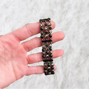 Black and Silver Bracelet
